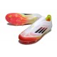 adidas F50 Elite Snörlös FG Fotbollsskor Vit Röd Svart