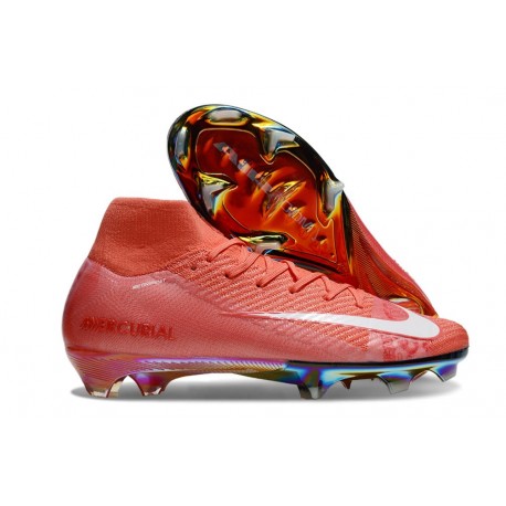Nike Mercurial Superfly 10 Elite FG Röd Vit