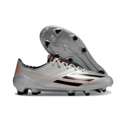 adidas F50 Elite FG Herr Silver Svart