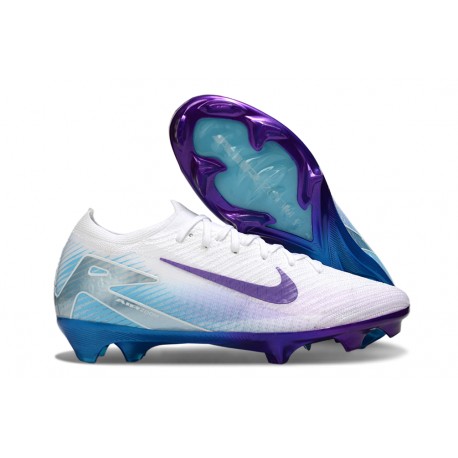 Nike Zoom Mercurial Vapor XVI Elite FG Vit Blå Lila