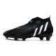 adidas Predator Edge+ Fg Skor Edge of Darkness - Svart Vit Röd