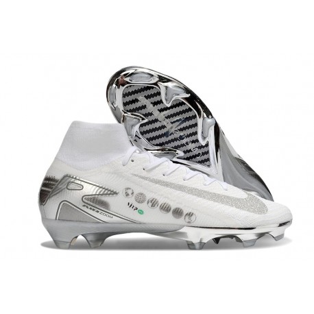 Nike Mercurial Superfly 10 Elite FG Vit Silver