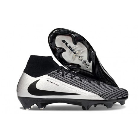 Nike Mercurial Superfly 10 Elite FG Svart Silver
