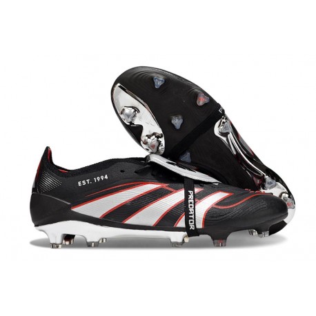 adidas Predator Elite FT FG Fotbollsskor Svart Vit Röd