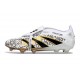 Skor adidas Predator Elite Foldover Tongue FG Vit Svart Guld