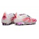 Skor adidas Predator Elite Foldover Tongue FG Vit Rosa