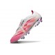 Skor adidas Predator Elite Foldover Tongue FG Vit Rosa