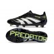 Adidas Predator 2025 Elite FG Svart Vit Gul