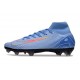 Nike Air Zoom Mercurial Superfly X Elite FG Blå Röd