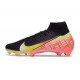 Nike Air Zoom Mercurial Superfly X Elite FG Svart Orange Gul