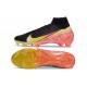 Nike Air Zoom Mercurial Superfly X Elite FG Svart Orange Gul
