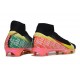 Nike Air Zoom Mercurial Superfly X Elite FG Svart Orange Gul