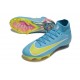 Nike Air Zoom Mercurial Superfly X Elite FG Blå Gul
