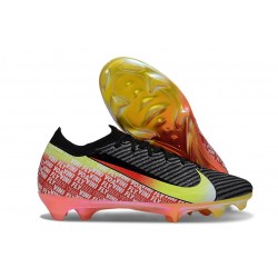 Nike Air Zoom Mercurial Vapor 16 Elite FG Svart Gul Röd Grön
