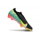 Nike Air Zoom Mercurial Vapor 16 Elite FG Svart Gul Röd Grön