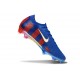 Nike Air Zoom Mercurial Vapor 16 Elite FG Barcelona Blå Vit Röd