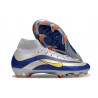 Nike Air Zoom Mercurial Superfly X Elite FG Silver Blå Gul