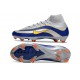 Nike Air Zoom Mercurial Superfly X Elite FG Silver Blå Gul