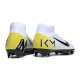 Nike Air Zoom Mercurial Superfly X Elite FG KM Vit Svart Gul
