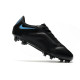 Nike Tiempo Legend 9 Elite FG Fotbollsskor Svart Guld Blå
