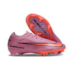 Nike Air Zoom Mercurial Vapor 16 Elite FG Rosa Röd 