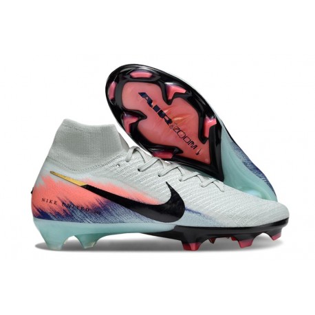 Nike Air Zoom Mercurial Superfly X Elite FG MDS Grön Svart