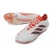 Fotbollsskor Adidas Predator Elite FG Vit Röd