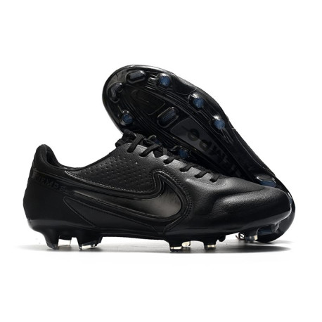 Nike Tiempo Legend 9 Elite FG Fotbollsskor Svart