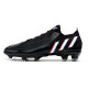 adidas Fotbollsskor Predator Edge.1 L FG Edge of Darkness - Svart Vit Röd