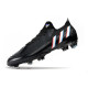 adidas Fotbollsskor Predator Edge.1 L FG Edge of Darkness - Svart Vit Röd