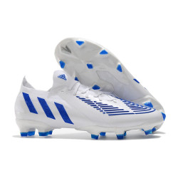 adidas Fotbollsskor Predator Edge.1 L FG Diamond Edge - Vit Blå