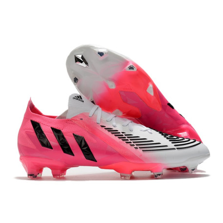 adidas Predator Edge.1 L FG Unite Football - Rosa Svart Vit