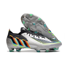 adidas Predator Edge.1 L FG Skor Beyond Fast - Silver Svart Grön