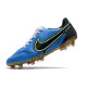 Nike Tiempo Legend 9 Elite FG Fotbollsskor Blå Svart