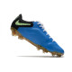 Nike Tiempo Legend 9 Elite FG Fotbollsskor Blå Svart